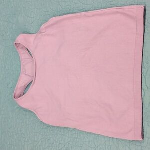 NWOT All in Motion Sports Tank Built in Bra Cropped Lilac 4X